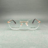 عینک طبی مردانه و زنانه فلزی فریم لس پلیس Police مدل 202305