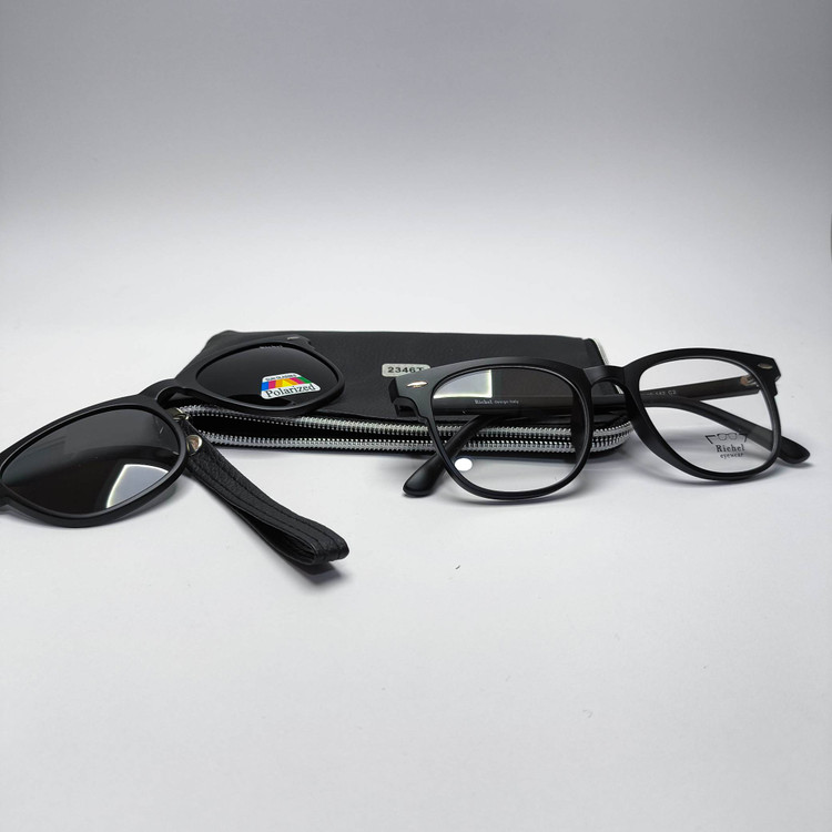 عینک کاوردار پلاریزه کائوچو tr90 ریچل مدل 2346