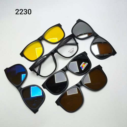 عینک کاوردار پلاریزه کائوچو tr90 ریچل Richel مدل 2230