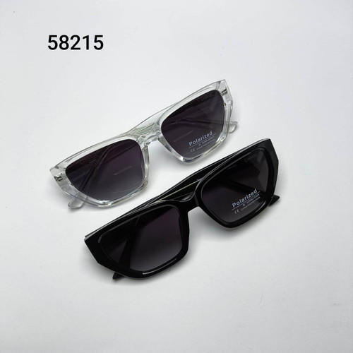 عینک آفتابی زنانه پلاریزه کائوچو دسته سیم شنل chanel مدل 58215