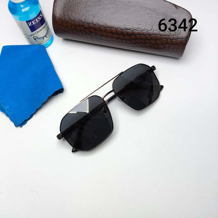 عینک آفتابی مردانه پلاریزه هایکپی فلزی پلیس Police مدل 6342