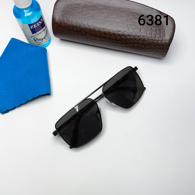 عینک آفتابی مردانه پلاریزه هایکپی فلزی پلیس Police مدل 6381