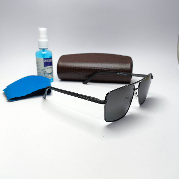 عینک آفتابی پلاریزه هایکپی فلزی پلیس Police مدل 6381