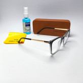 عینک طبی زنانه کائوچو tr90 دسته فلز Vittorio richi ویتوریو ریچی با پک جلد دستمال مدل 6145