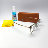 عینک طبی زنانه کائوچو tr90 دسته فلز Vittorio richi ویتوریو ریچی با پک جلد و دستمال مدل 210418