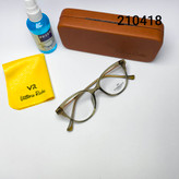 عینک طبی زنانه کائوچو tr90 دسته فلز Vittorio richi ویتوریو ریچی با پک جلد و دستمال مدل 210418