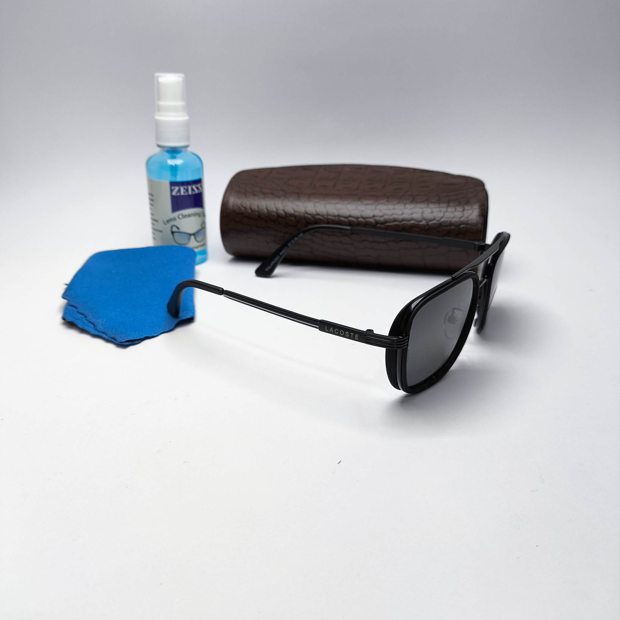 عینک آفتابی مردانه پلاریزه فلزی لاگوست Lacoste مدل 8831