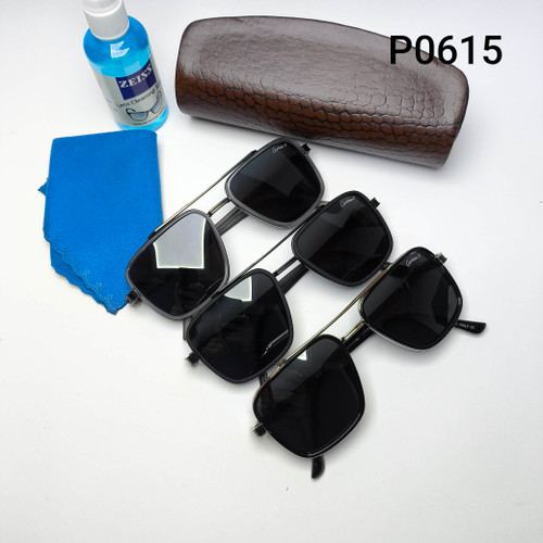 عینک آفتابی مردانه پلاریزه فلزی کارتیر Cartier مدل 0615