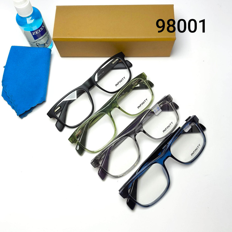 عینک طبی زنانه و مردانه کائوچو پایه فنر اینفینیتی Infinity مدل 98001