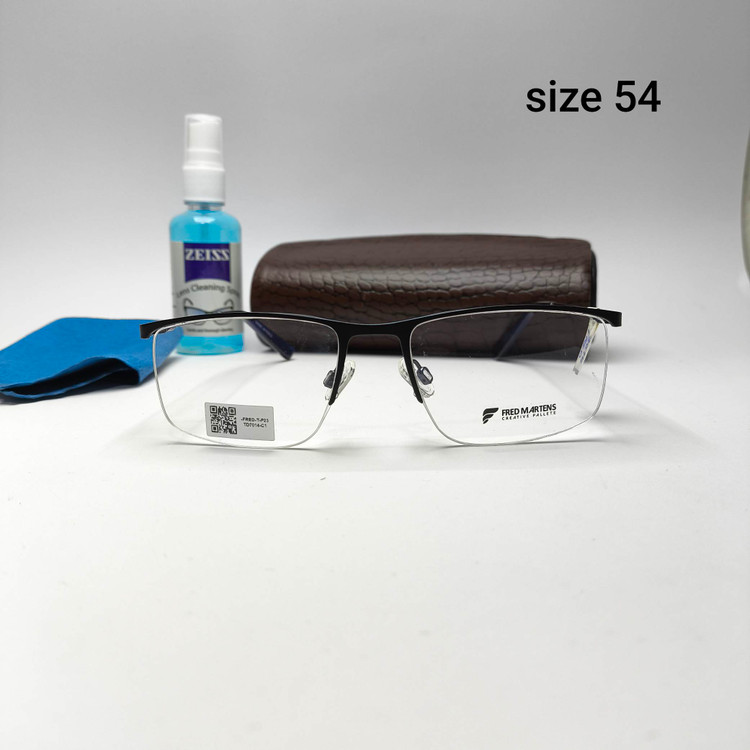 عینک طبی مردانه فرد مارتینز Fred martens با پک اصلی مدل 7014