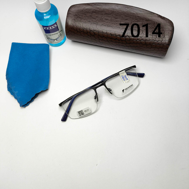 عینک طبی مردانه فلزی فرد مارتینز Fred martens با پک اصلی مدل 7014