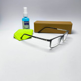 عینک طبی مردانه و زنانه کائوچو ـ فلزی پایه فنر امگا Omega مدل 8006