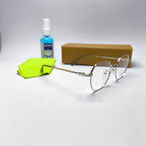 عینک طبی اسپرت uv400 فلزی چند ضلعی پازتی Pazetti مدل 35078