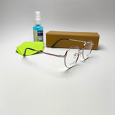 عینک طبی زنانه بلوکات فلزی تیتانیوم پازتی Pazetti مدل 9630