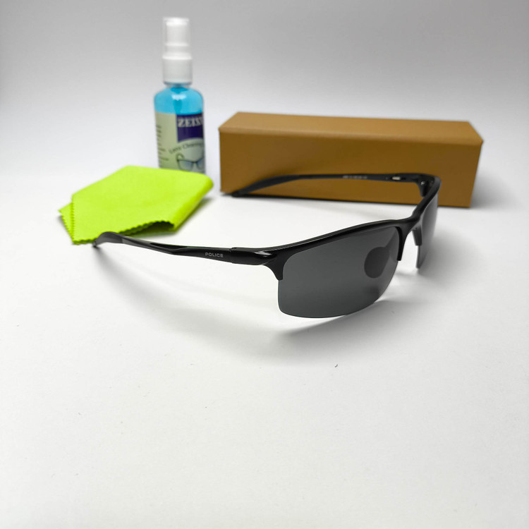 عینک آفتابی مردانه اسپرت پلاریزه آلمینیومی های کپی پلیس Police مدل 8581