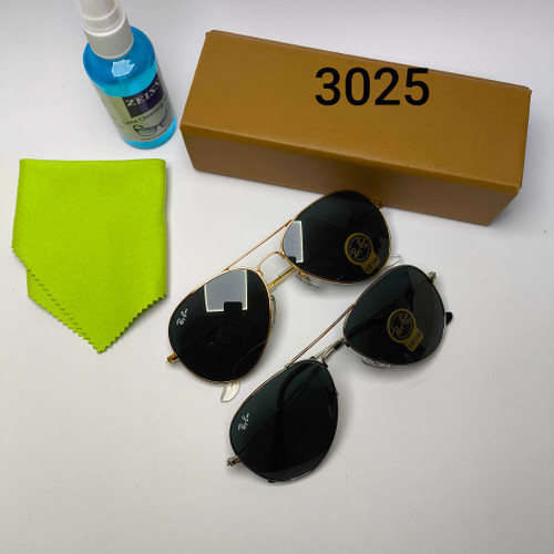 عینک آفتابی مردانه عدسی شیشه ریبن Ray ban مدل 3025