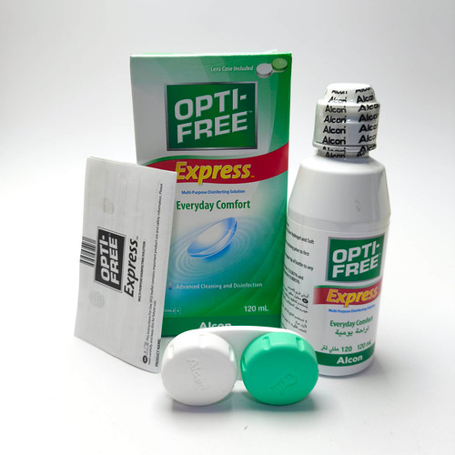 مایع لنز اپتی فری Opti free سایز 120 میل