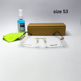 عینک طبی زنانه و مردانه فریم لس پلیس Police مدل 880106