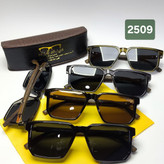 عینک آفتابی cartier کارتیر طرح دسته چوب مدل 2509 + لوازم جانبی