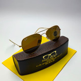 عینک آفتابی مردانه فلزی ریبن خلبانی شیشه سایز کوچیک Ray ban مدل ۳۰۲۴