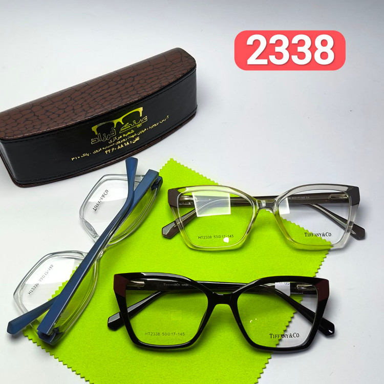 عینک طبی زنانه دسته سیم تیفانی Tiffany مدل 2338