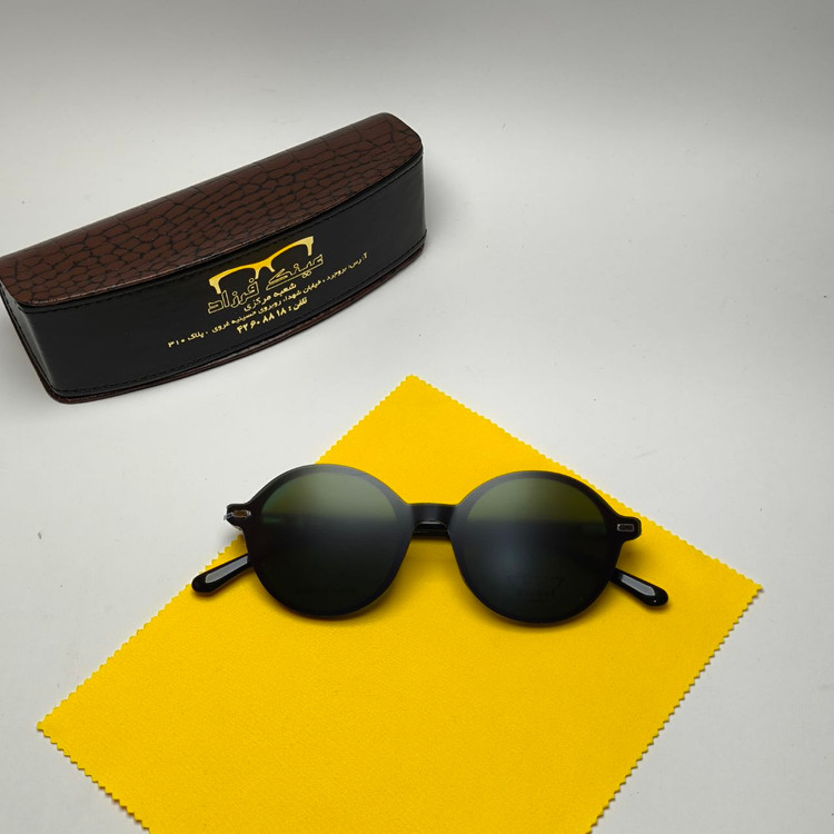 عینک طبی کاور دار ریچل Richel مدل 9242 اورجینال دسته سیم کائوچو اسیتیت به همراه پک هدیه