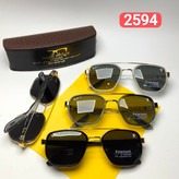 عینک آفتابی مردانه ریبن فراری Ray ban Ferrari مدل 259401 پلاریزه فلزی + پک هدیه لوازم جانبی