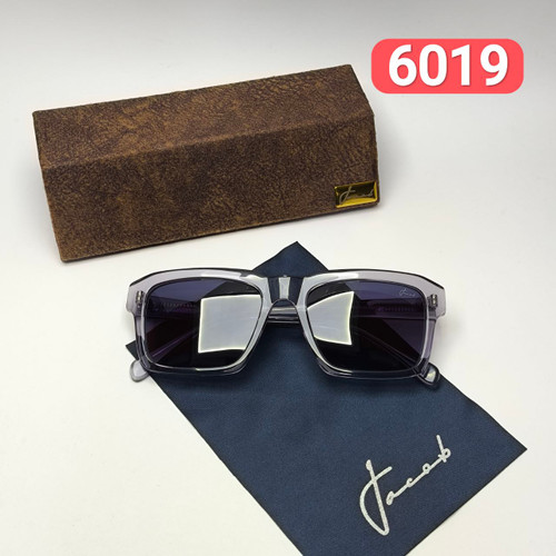 عینک آفتابی جاکوب Jacob مدل 6019 مستر دسته سیم کائوچو اسیتیت پلاریزه به همراه پک کامل اورجینال