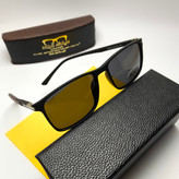 عینک آفتابی مردانه پرسل Persol مدل 807604 پلاریزه کائوچو پایه فلزی + پک هدیه لوازم جانبی