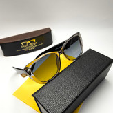عینک آفتابی زنانه دولچه اند گابانا Dolce and Gabbana مدل 8804104 کائوچو پلاریزه + هدیه لوازم جانبی
