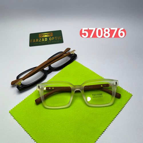 عینک طبی بلوکات مدل 57087604 کائوچو دسته طرح چوب