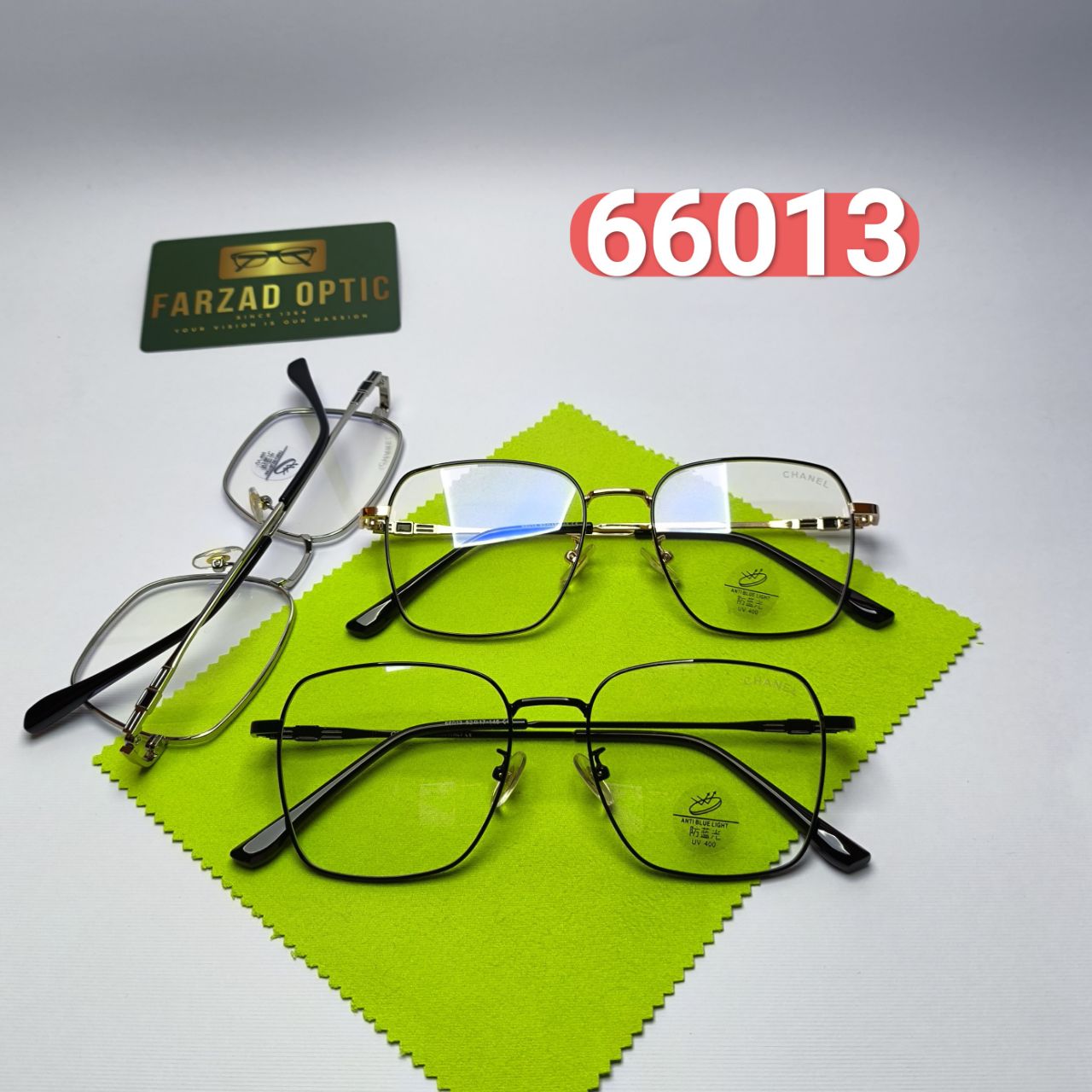 عینک طبی بلوکات شنل Chanel مدل 6601304 فلزی سبک