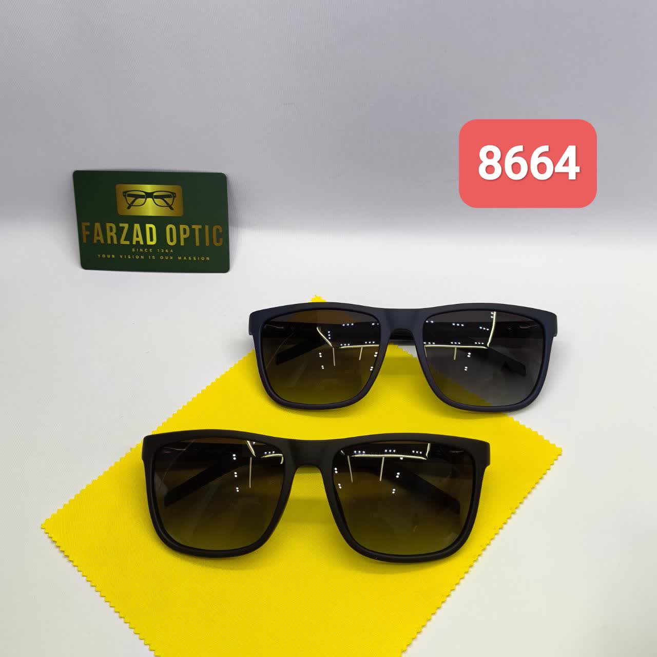 عینک آفتابی پورش Porsche Design مدل 8664 | پلاریزه Polarized UV400 | کائوچوTR90