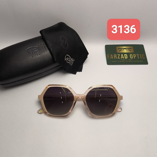عینک آفتابی وتی Vetti مدل 3136 اورجینال | پلاریزه UV400 فریم کائوچو استات همراه با پک اصلی و ضمانت اصالت
