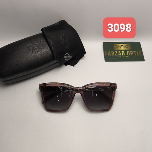 عینک آفتابی وتی Vetti مدل 3098 اورجینال | پلاریزه UV400 فریم کائوچو استات همراه با پک اصلی و ضمانت اصالت