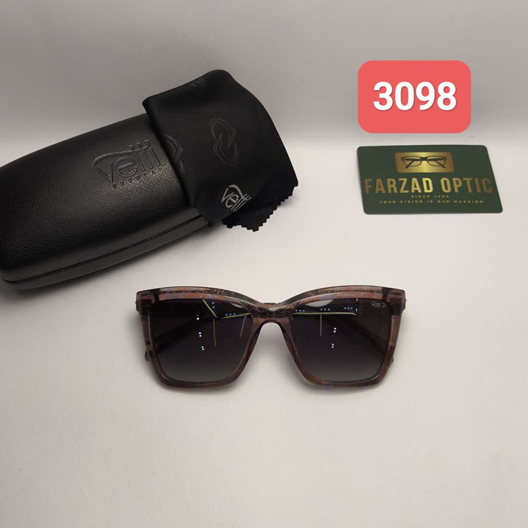 عینک آفتابی وتی Vetti مدل 3098 اورجینال | پلاریزه UV400 فریم کائوچو استات همراه با پک اصلی و ضمانت اصالت