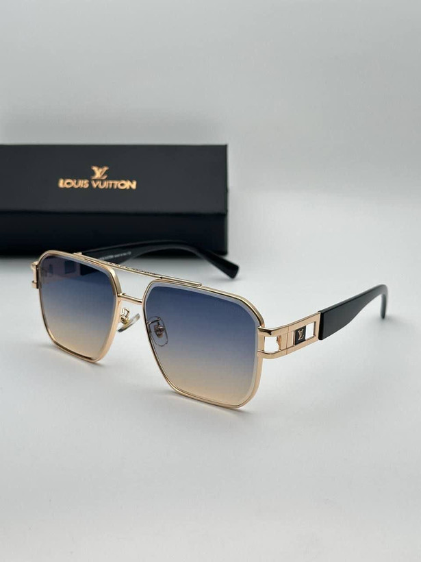 عینک آفتابی لویی ویتون Louis vuitton مدل 22238 مستر فلزی فانتزی فشن