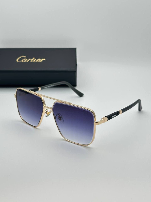 عینک آفتابی کارتیر Cartier مدل 22250 مستر فلزی فانتزی فشن