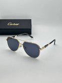 عینک آفتابی کارتیر Cartier مدل 22298 مستر فلزی فانتزی فشن