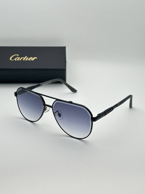 عینک آفتابی کارتیر Cartier مدل 22298 مستر فلزی فانتزی فشن