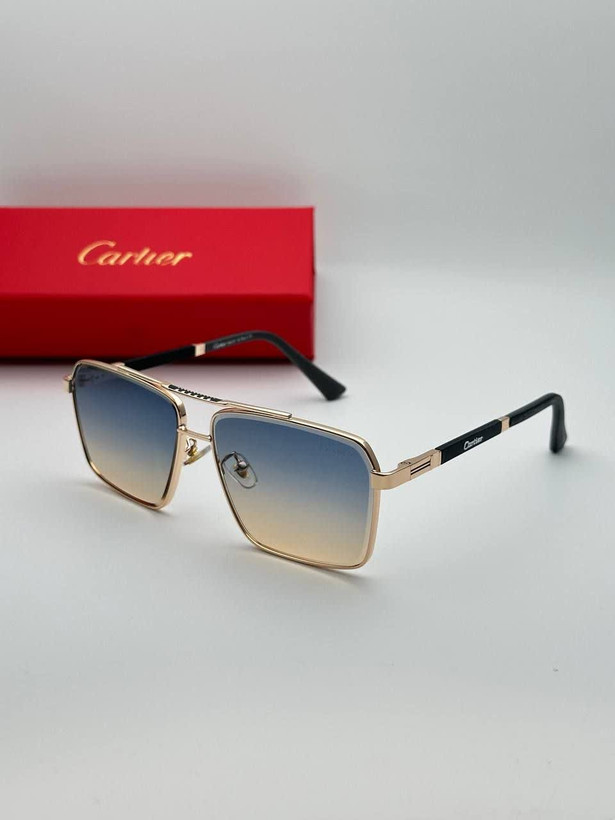 عینک آفتابی کارتیر Cartier مدل 22177 مستر فلزی فانتزی فشن