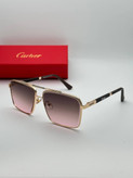 عینک آفتابی کارتیر Cartier مدل 22177 مستر فلزی فانتزی فشن
