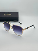عینک آفتابی کارتیر Cartier مدل 22298 مستر فلزی uv400 فانتزی فشن