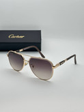 عینک آفتابی کارتیر Cartier مدل 22298 مستر فلزی uv400 فانتزی فشن