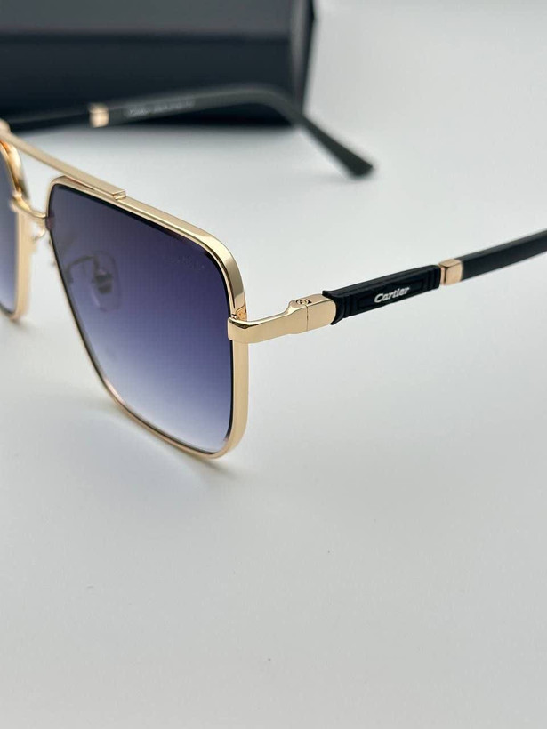 عینک آفتابی کارتیر Cartier مدل 22250 مستر فلزی uv400 فانتزی فشن
