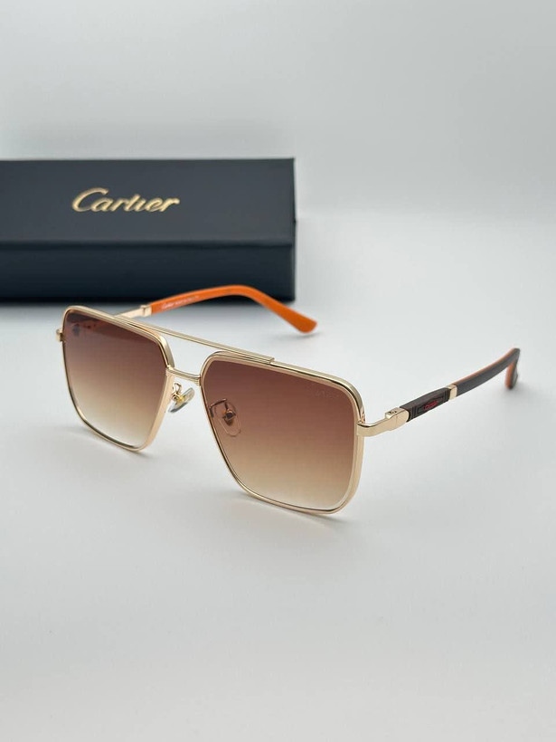 عینک آفتابی کارتیر Cartier مدل 22250 مستر فلزی uv400 فانتزی فشن