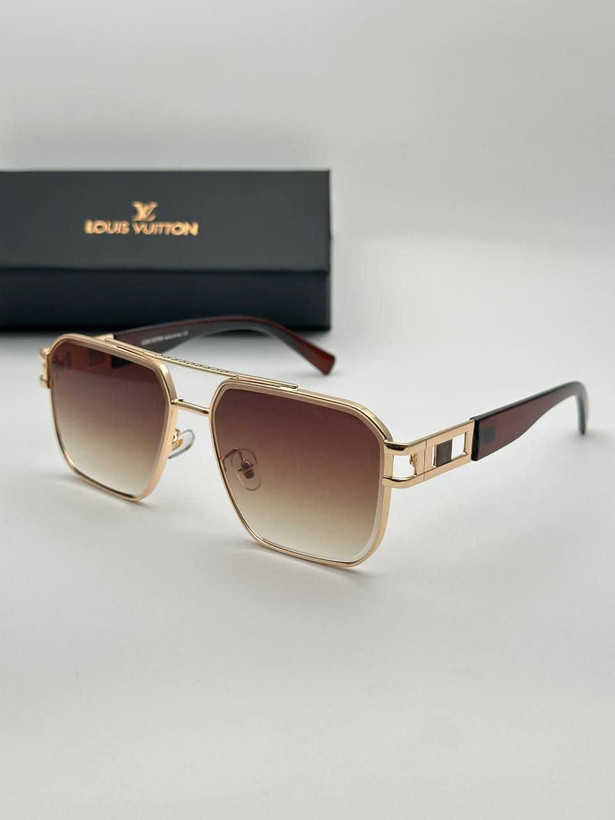 عینک آفتابی لویی ویتون Louis vuitton مدل 22238 مستر فلزی uv400 فانتزی فشن