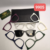 عینک پنج کاوره اونتو Avento مدل 9905 عینک طبی کاوردار کائوچو TR90 سبک پلاریزه دسته سیم به همراه کیس